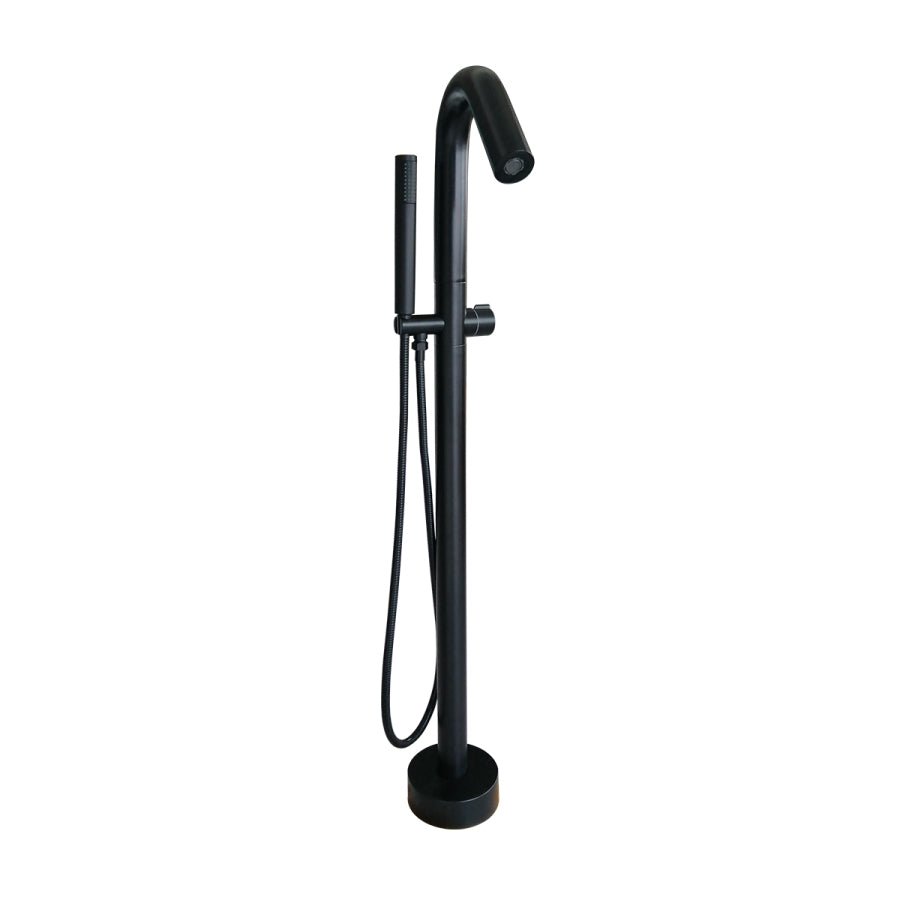 T-003 Matte Black Tub filler with hand shower